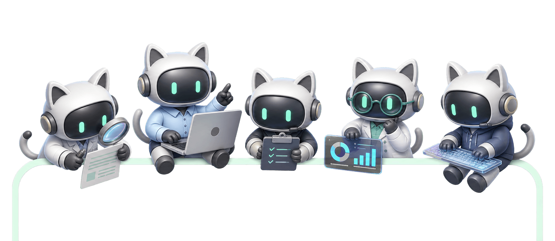 WorkBuddy 企业岗位小猫团队